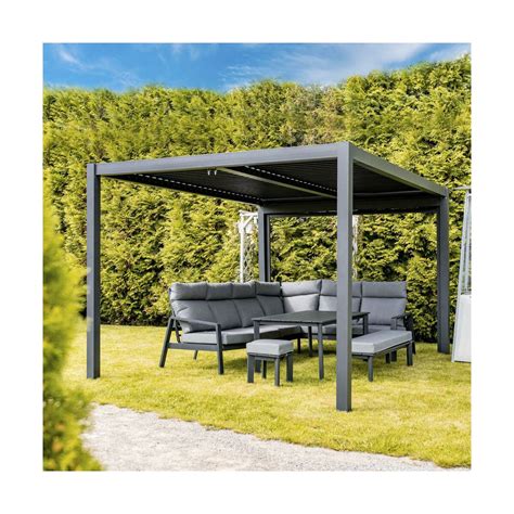parasol leroy merlin 4x3|Pawilon ogrodowy Luxe 3x4 m czarny .